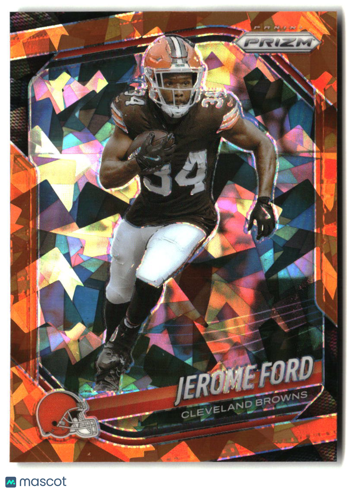 Jerome Ford 2025 Panini Prizm Orange Ice #227