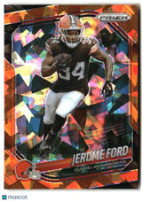 Jerome Ford 2025 Panini Prizm Orange Ice #227