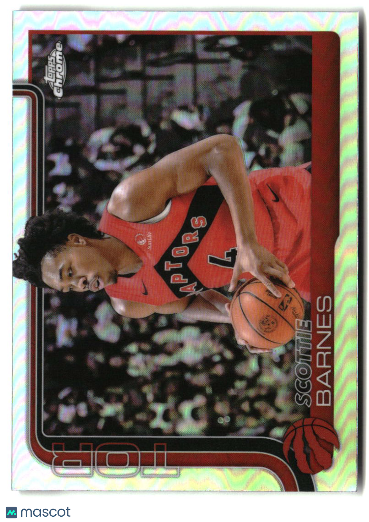 Scottie Barnes 2025-26 Topps Chrome Refractor #203