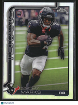 Woody Marks 2025 Topps Chrome Football Refractor #372