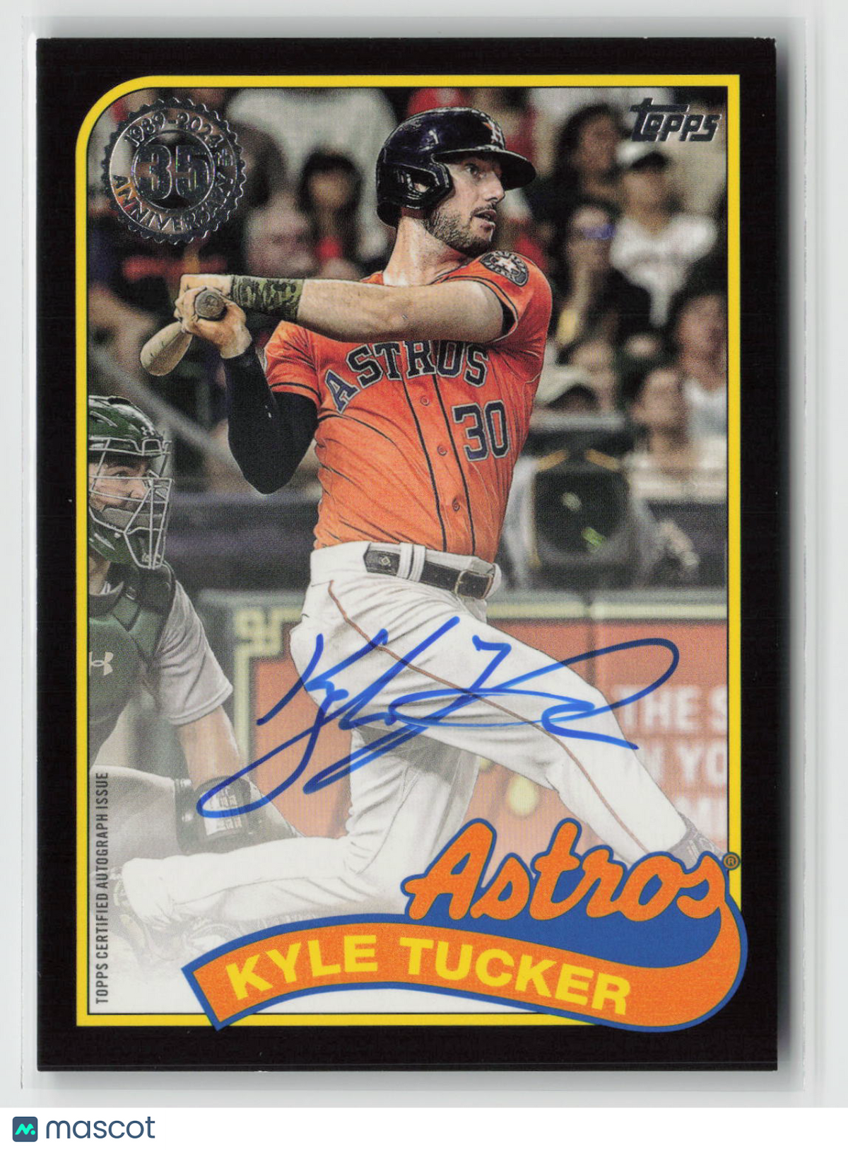 Kyle Tucker 2023 Topps 35th Anniversary Autographs Black #88BA-KT #/199
