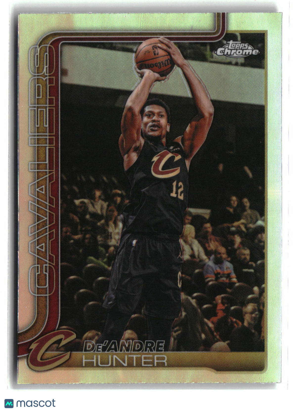 De’Andre Hunter 2025-26 Topps Chrome Update Refractor #74