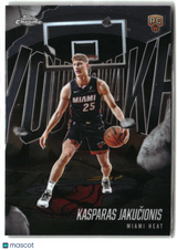 Kasparas Jaku?ionis 2025-26 Topps Chrome Youthquake #YQ-11