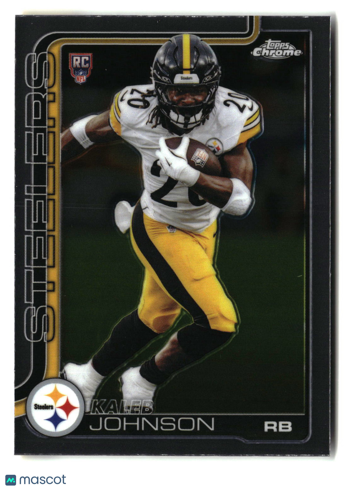 Kaleb Johnson 2025 Topps Chrome #323