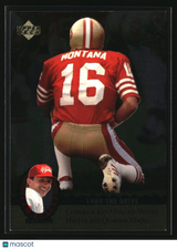 Joe Montana 1995 Upper Deck Joe Montana Trilogy #MT9