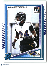Malaki Starks 2025 Donruss #346