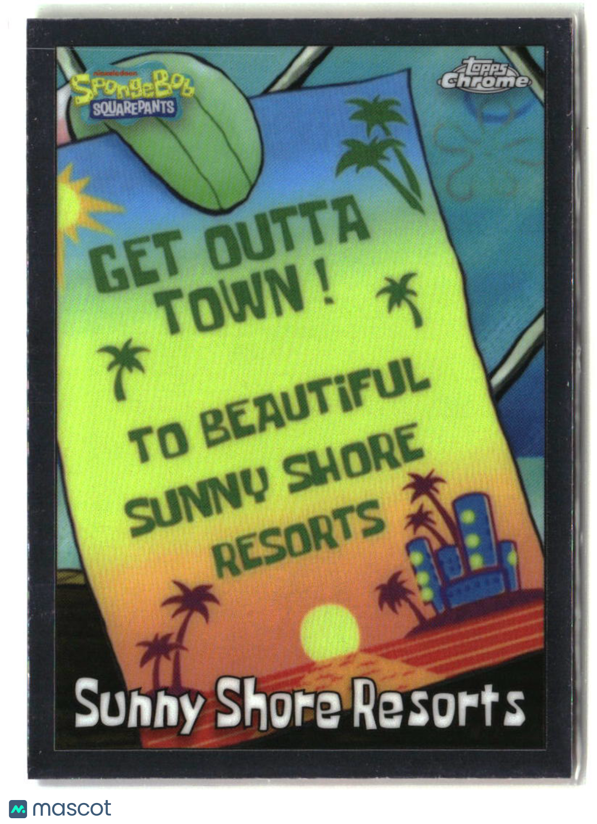 2025 Topps Chrome SpongeBob Sunny Shore Resorts #150