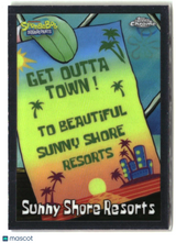 2025 Topps Chrome SpongeBob Sunny Shore Resorts #150