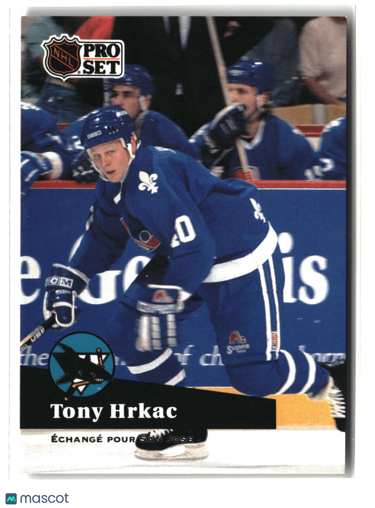 Tony Hrkac 1991-92 Pro Set French #205