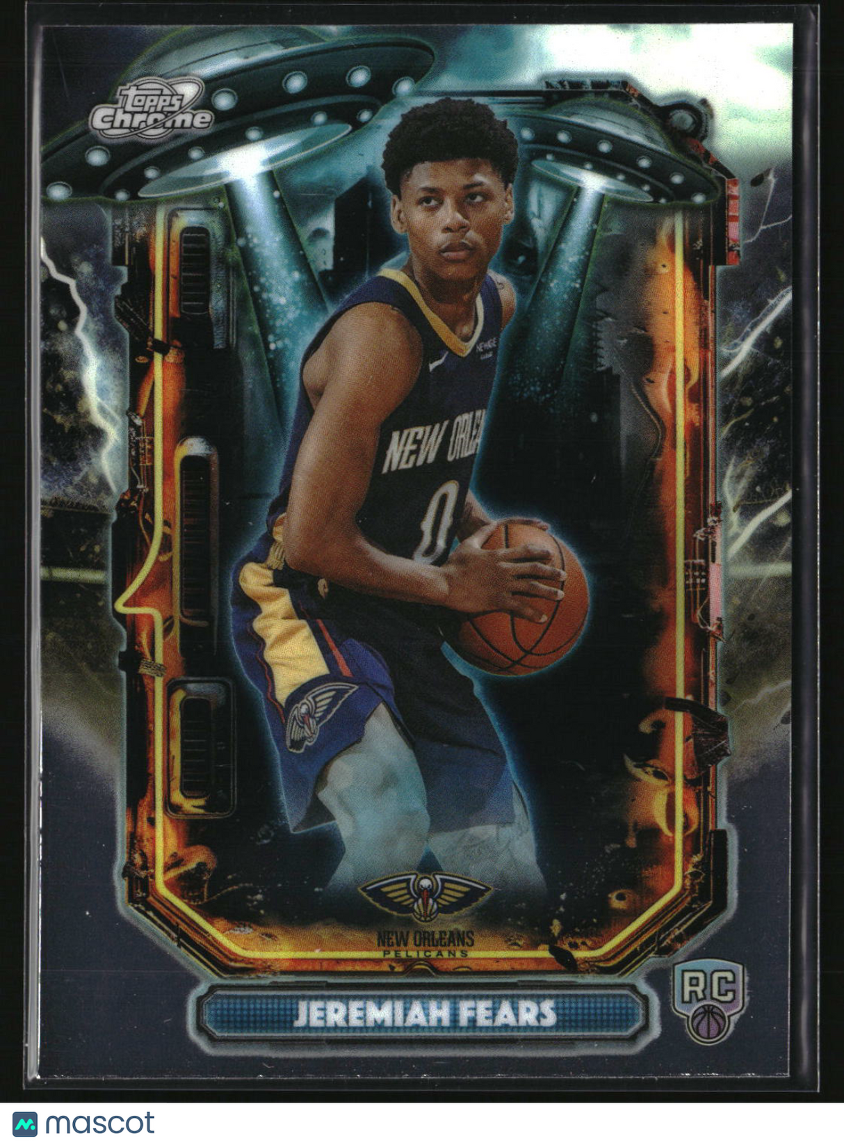 Jeremiah Fears 2025-26 Topps Chrome Cosmic Extraterrestrial Talent #ET-17
