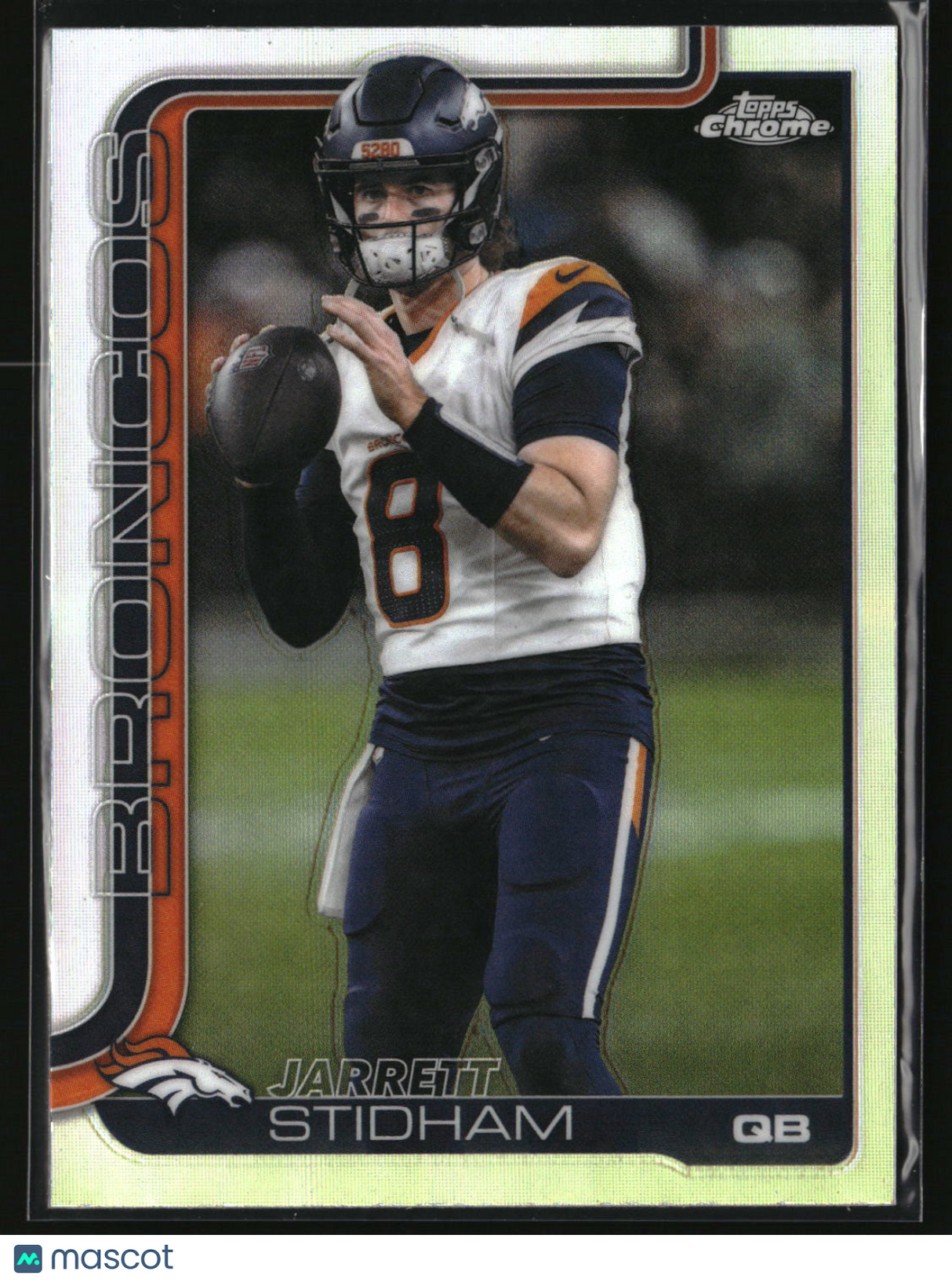 Jarrett Stidham 2025 Topps Chrome - Topps Refractor #89