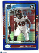 Chris Braswell 2024 Donruss Optic Blue Hyper #220