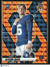 Jaxson Dart 2025 Panini Mosaic Mosaic Orange #288 #/199