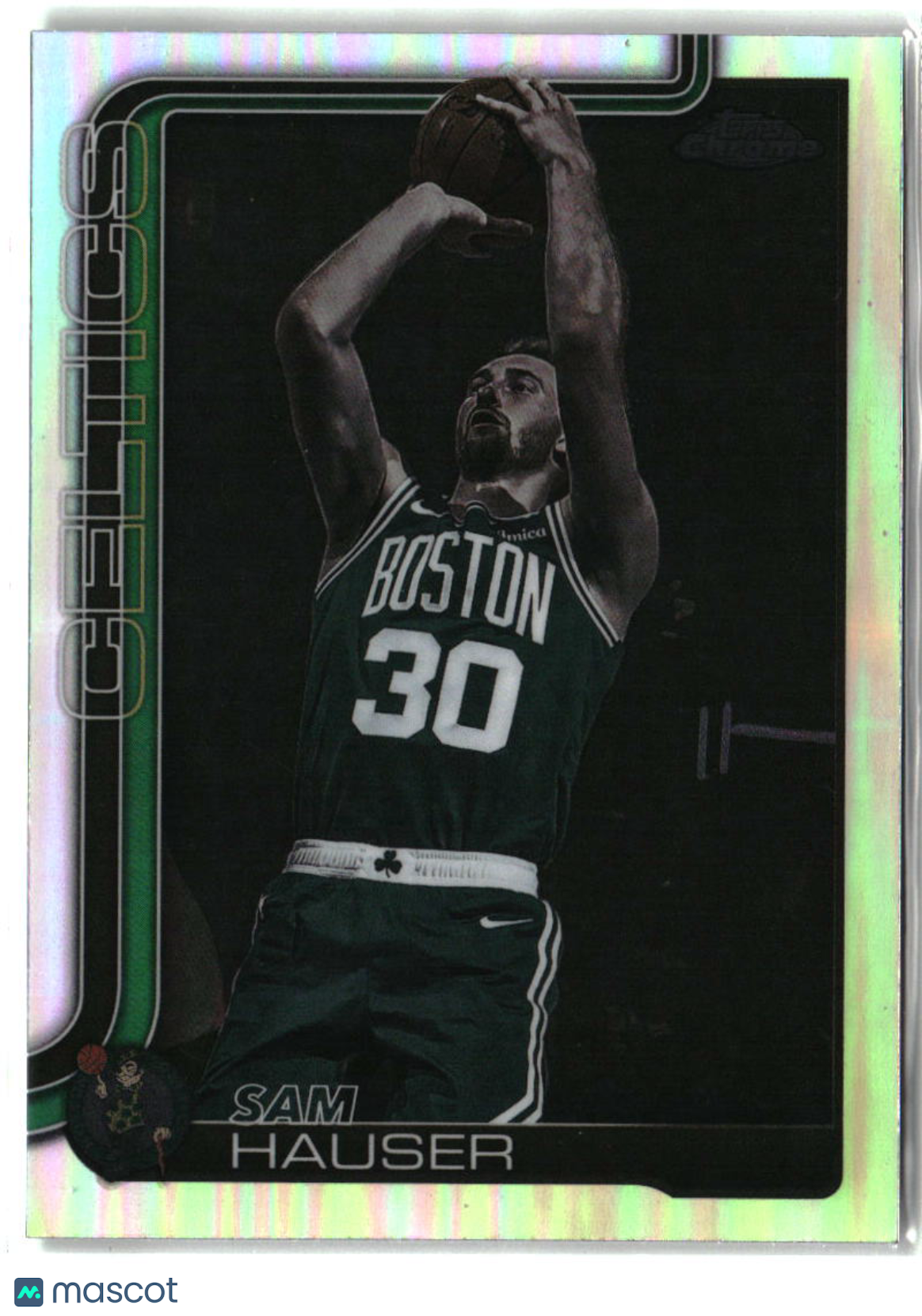 Sam Hauser 2025-26 Topps Chrome Refractor #14