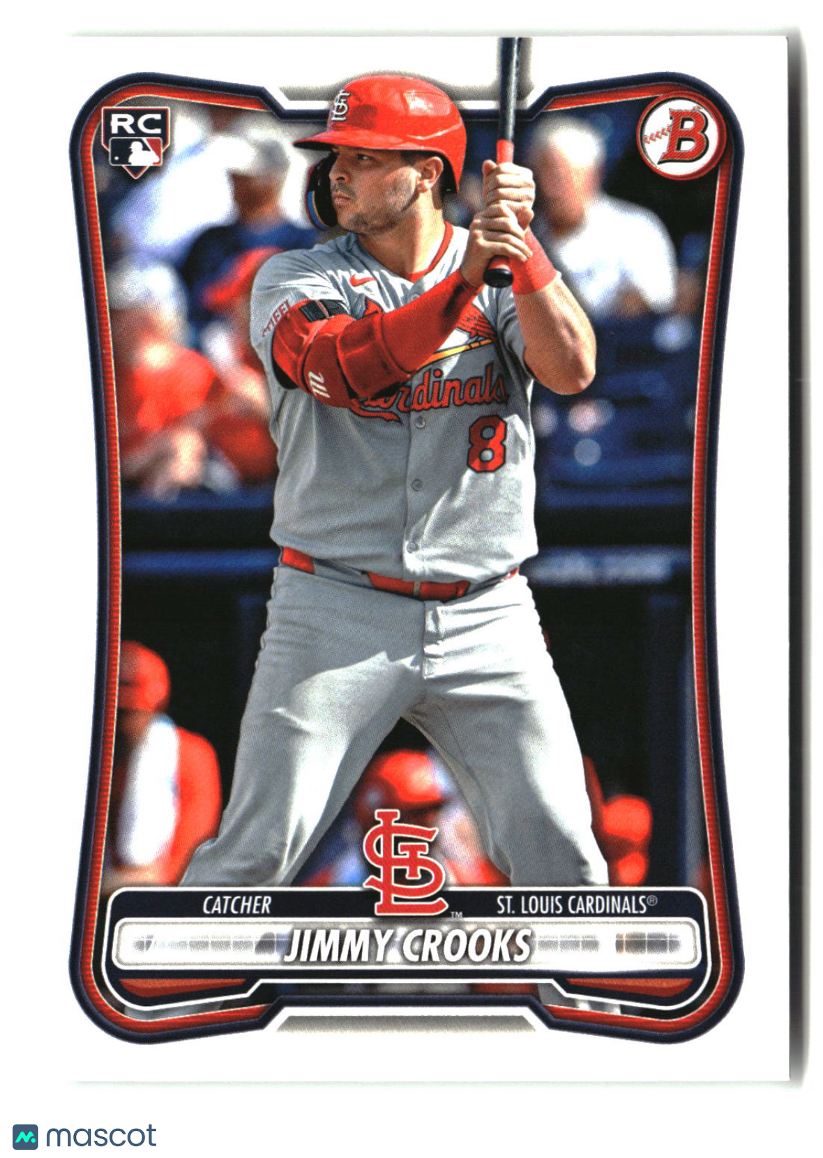 Jimmy Crooks 2026 Bowman #36