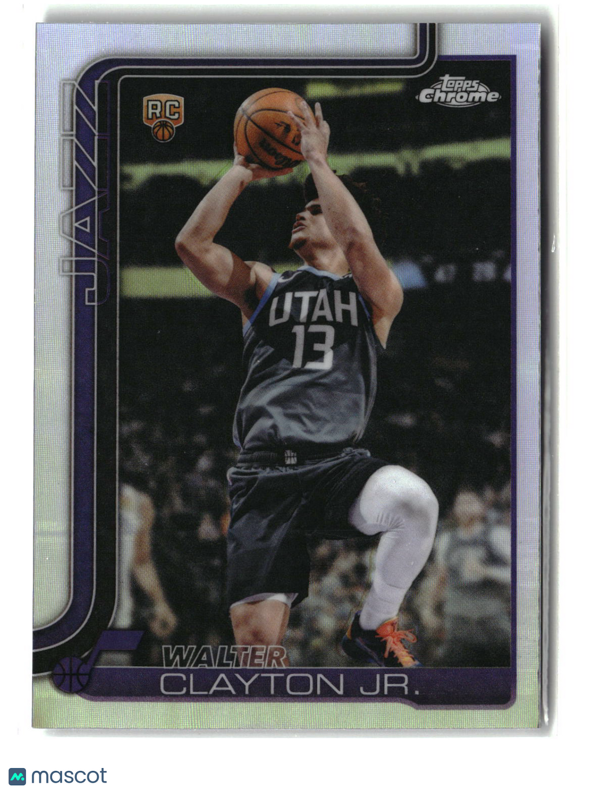Walter Clayton Jr. 2025-26 Topps Chrome Update Refractor #168