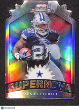 Ezekiel Elliott 2019 Panini Contenders Optic Supernova Die Cuts #S-EE