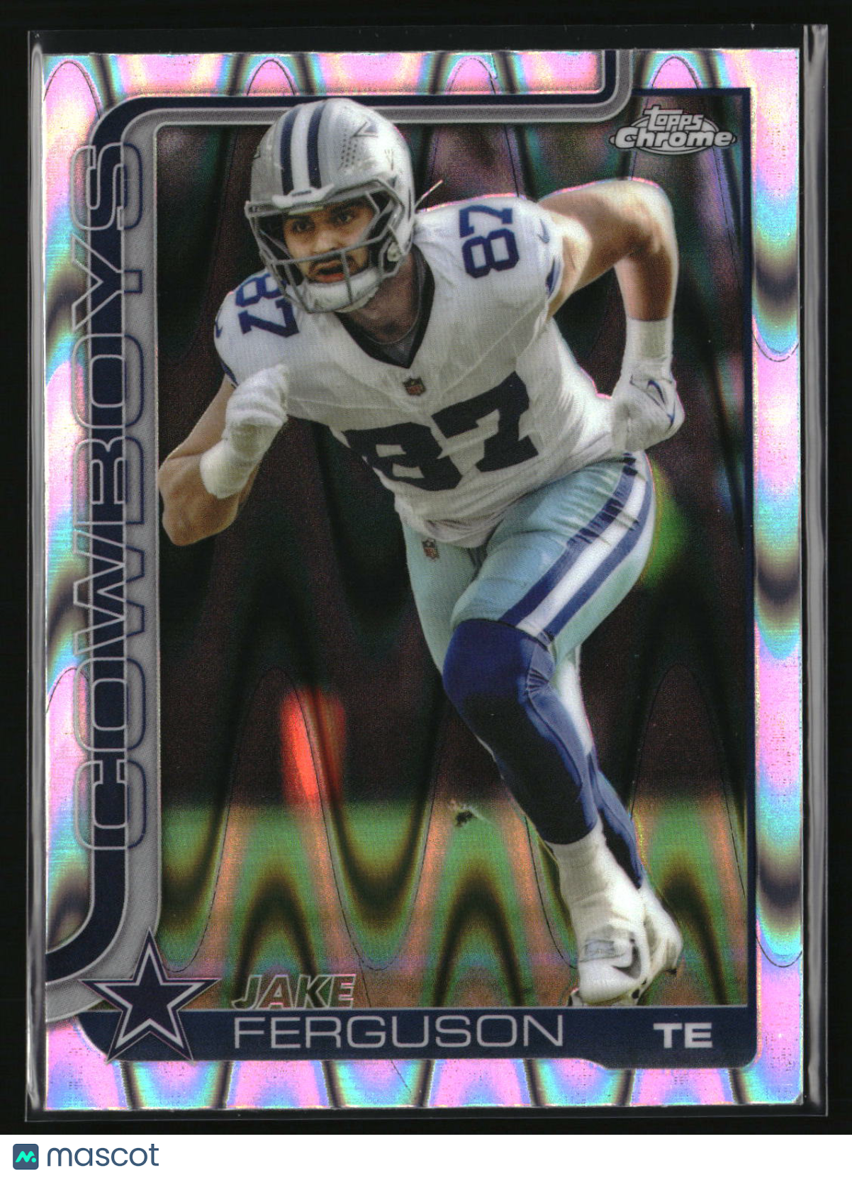 Jake Ferguson 2025 Topps Chrome Ray Wave Refractor #75