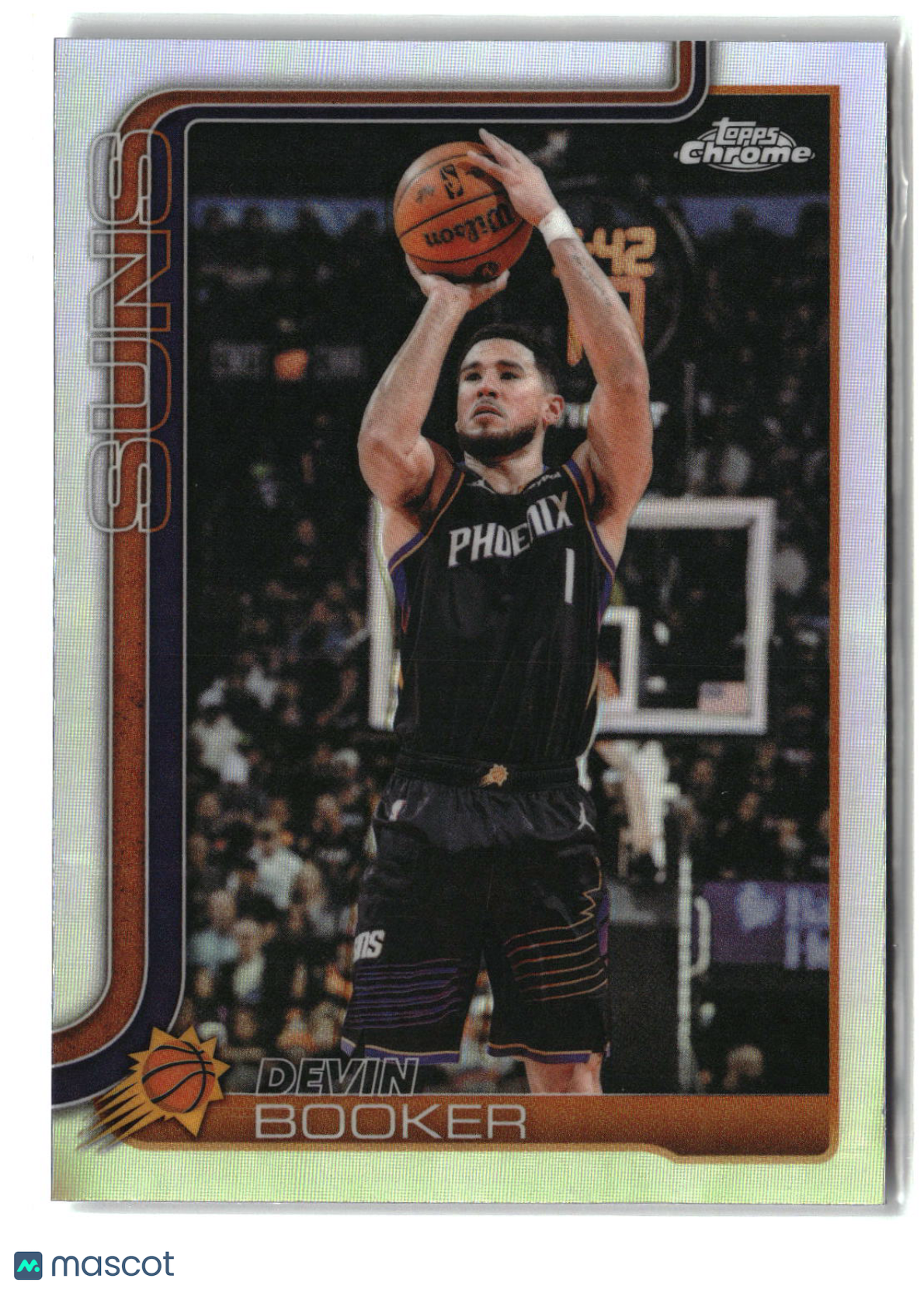 Devin Booker 2025-26 Topps Chrome Update Refractor #26
