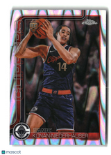 Yanic Konan-Niederhäuser 2025-26 Topps Chrome Update RayWave Refractor #180