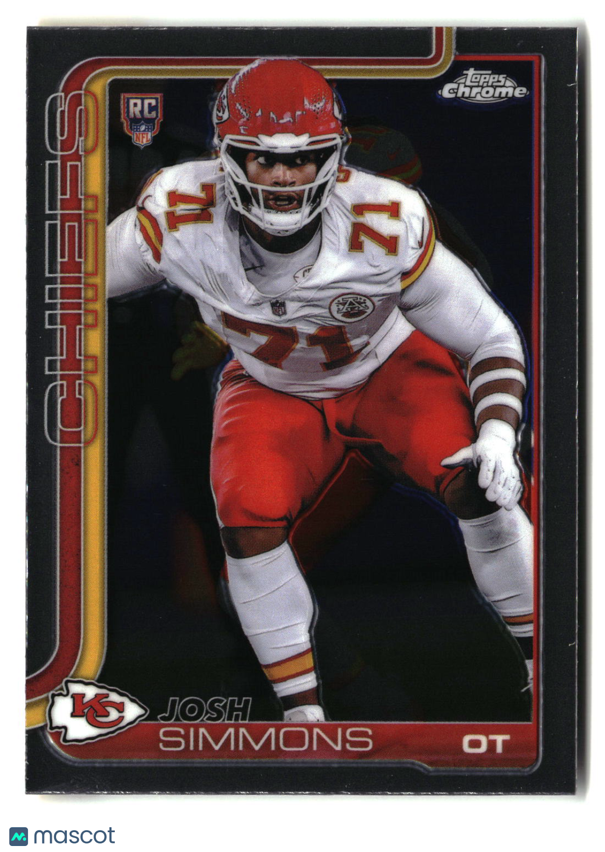 Josh Simmons 2025 Topps Chrome #304