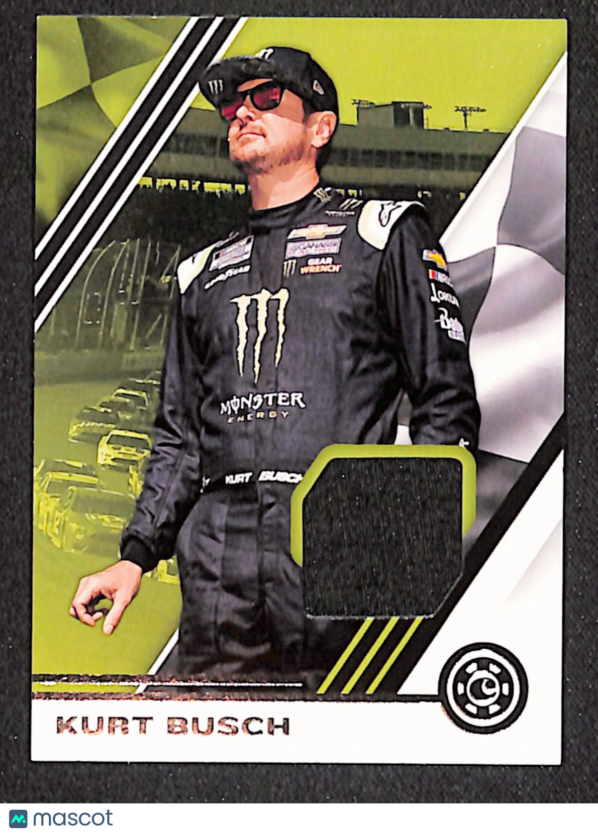 Kurt Busch 2020 Panini Chronicles Chronicles Swatches #CS-KU