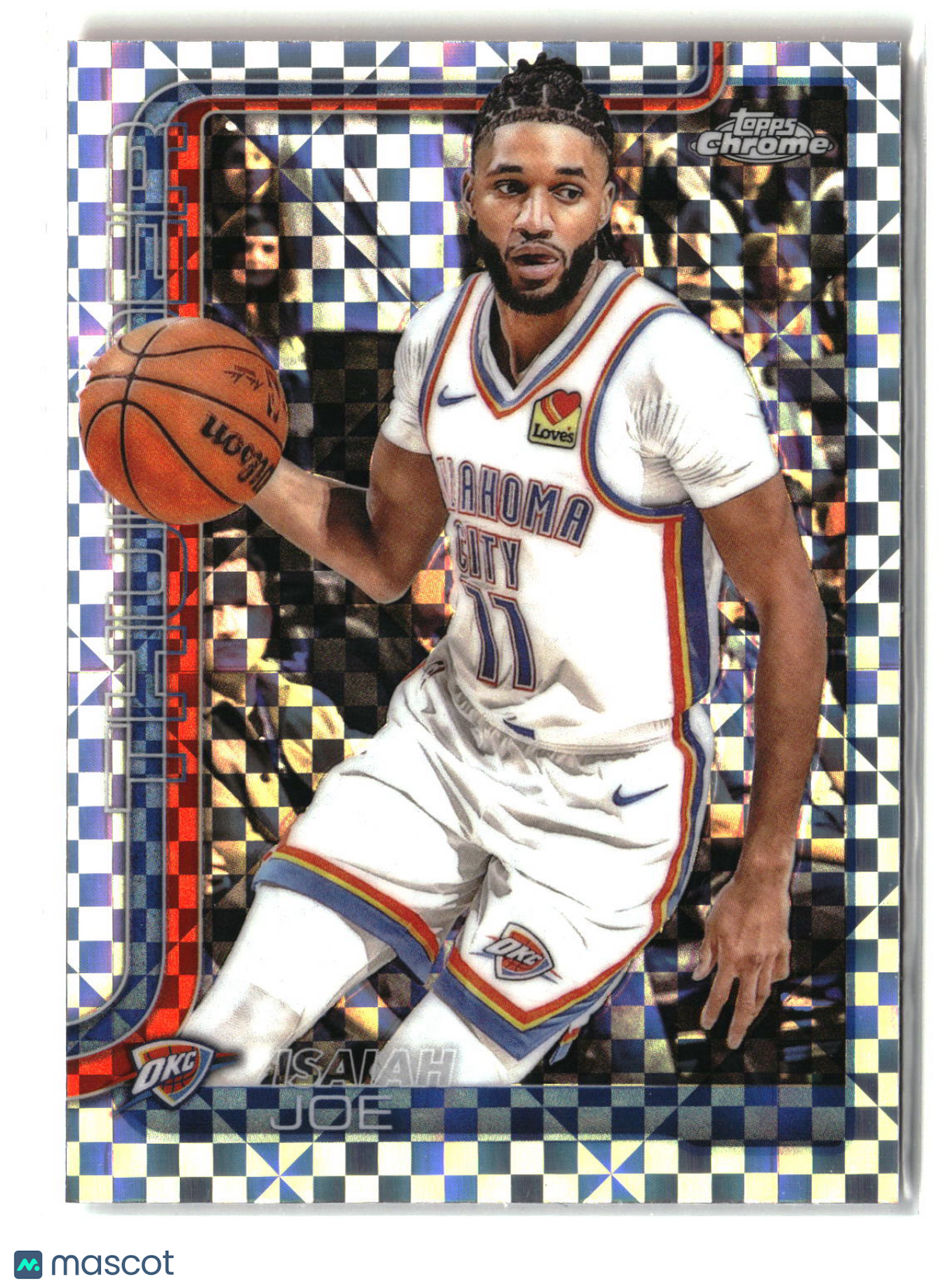 Isaiah Joe 2025-26 Topps Chrome X-Fractor #121