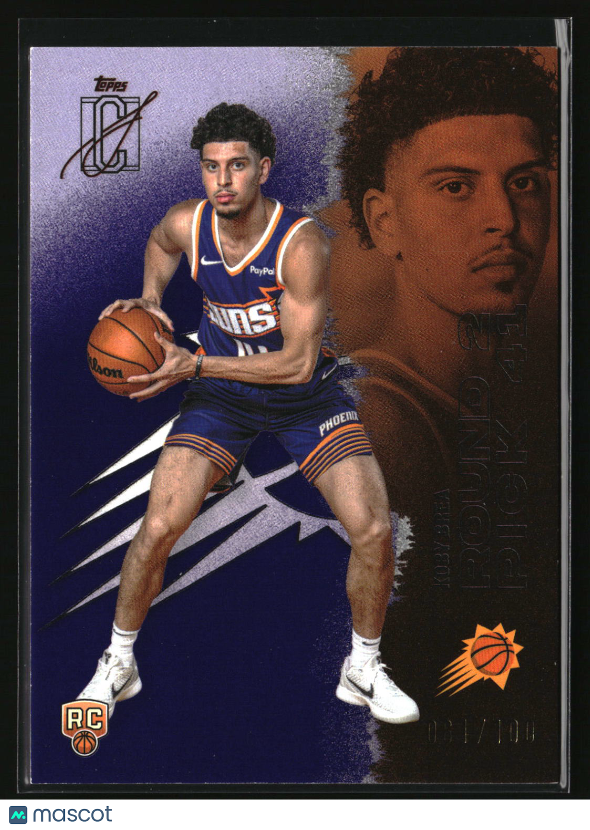 Koby Brea 2025-26 Topps Signature Class Purple /100 #134