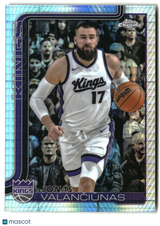 Jonas Valan?i?nas 2025-26 Topps Chrome Prism Refractor #206