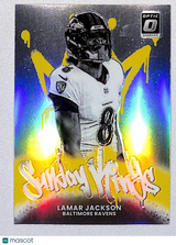 Lamar Jackson 2025 Donruss Optic Sunday Kings #5