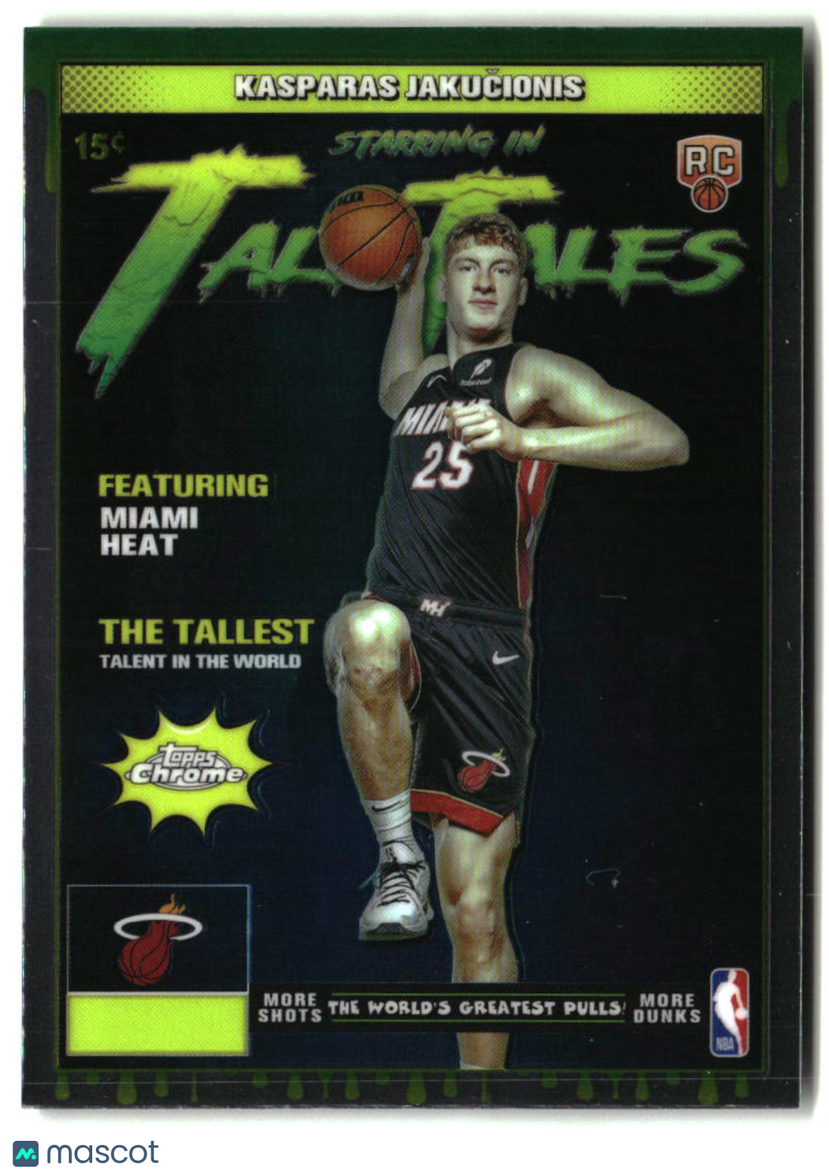 Kasparas Jaku?ionis 2025-26 Topps Chrome Tall Tales #TT-24