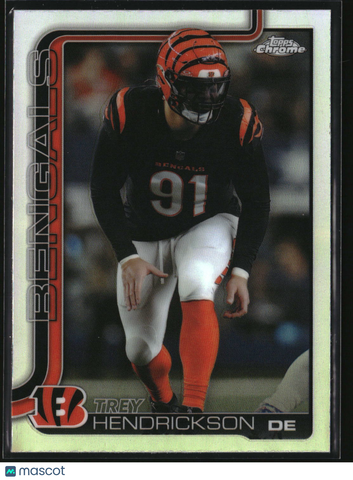 Trey Hendrickson 2025 Topps Chrome Refractor #65