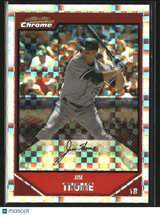 Jim Thome 2007 Bowman Chrome X-Fractors #187 #/250