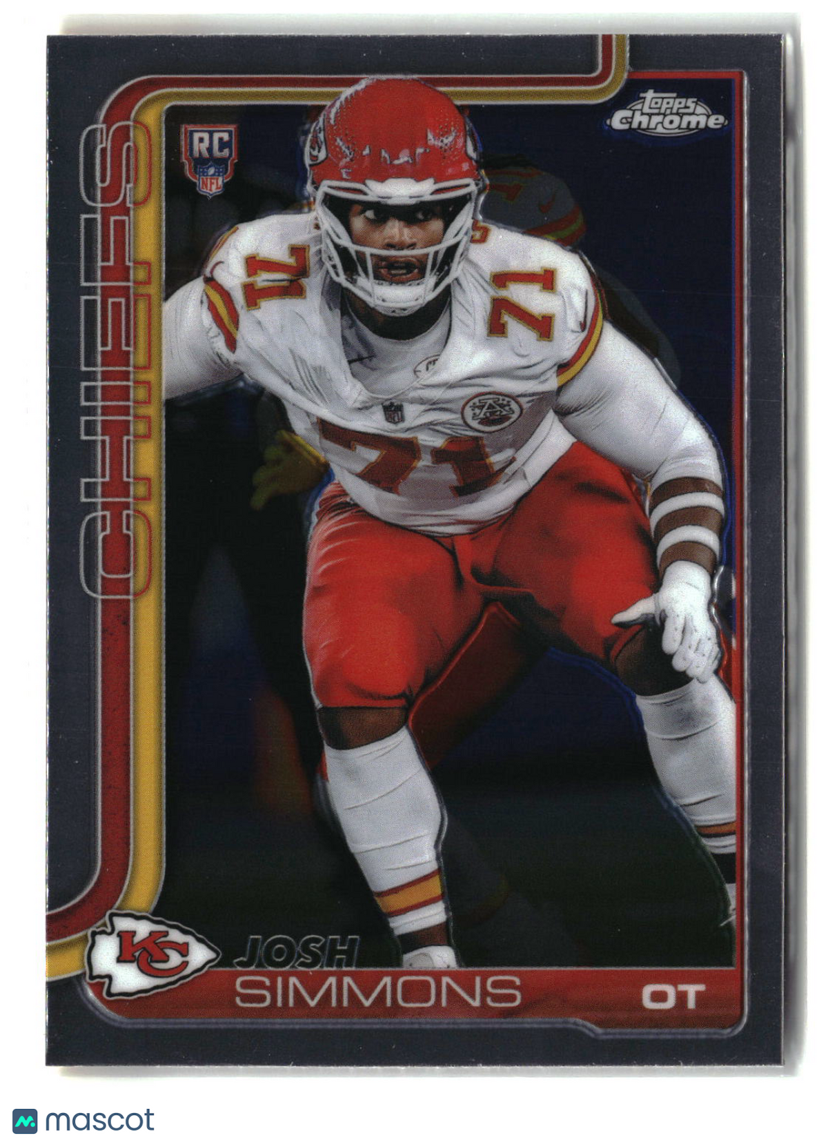 Josh Simmons 2025 Topps Chrome #304