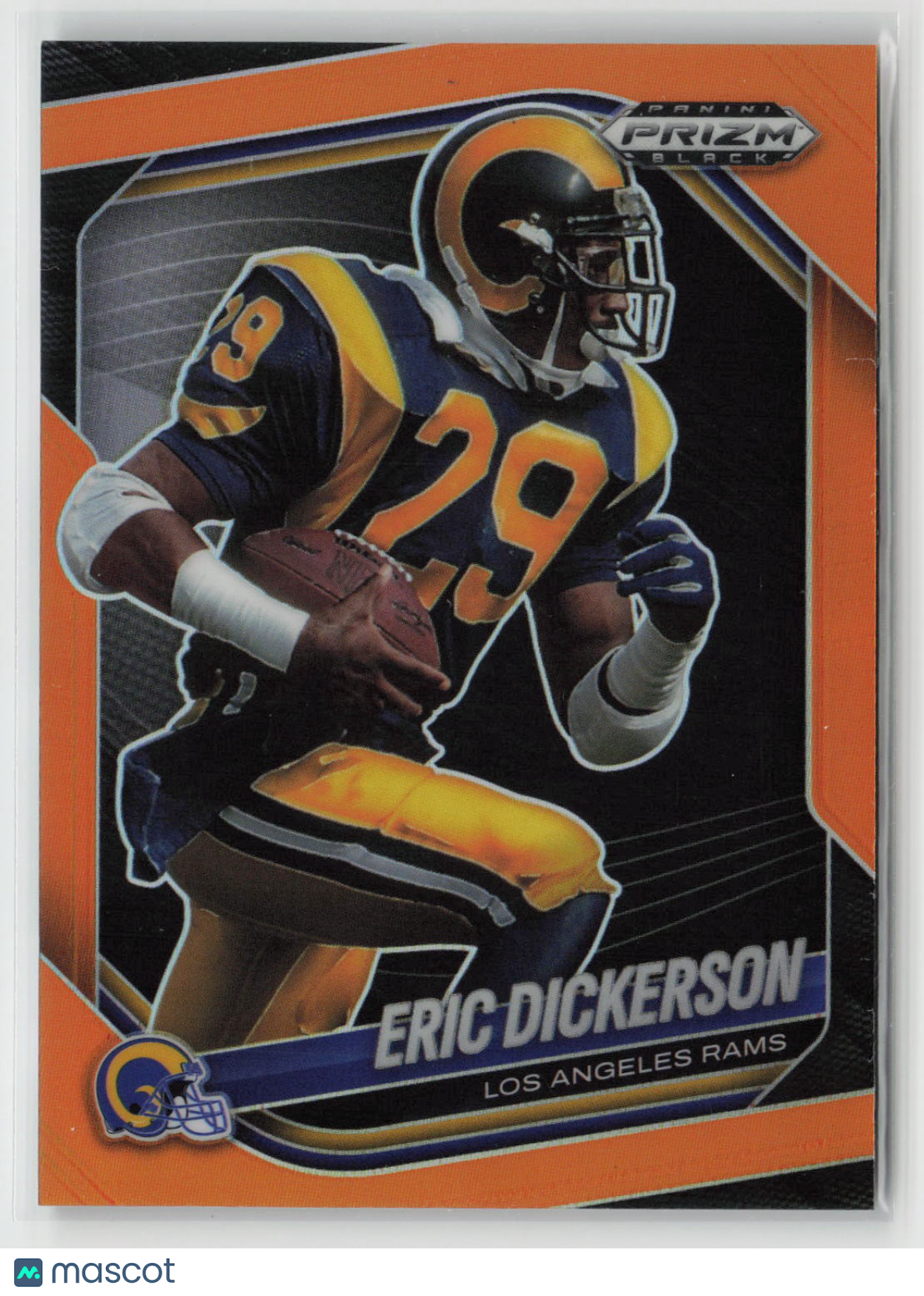 Eric Dickerson 2025 Panini Prizm Black Prizm Orange #77