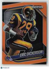 Eric Dickerson 2025 Panini Prizm Black Prizm Orange #77