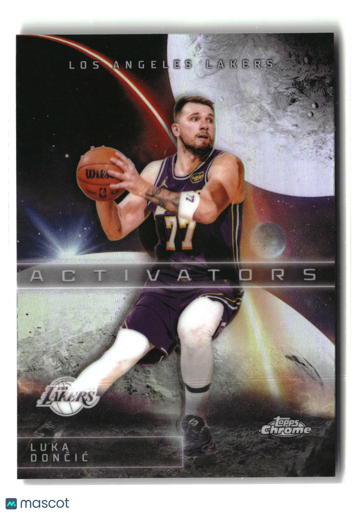 Luka Dončić 2025-26 Topps Chrome Update Activators Refractors #AC-20