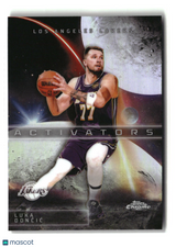 Luka Dončić 2025-26 Topps Chrome Update Activators Refractors #AC-20