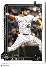 Zach Agnos 2025 Topps Update #US31