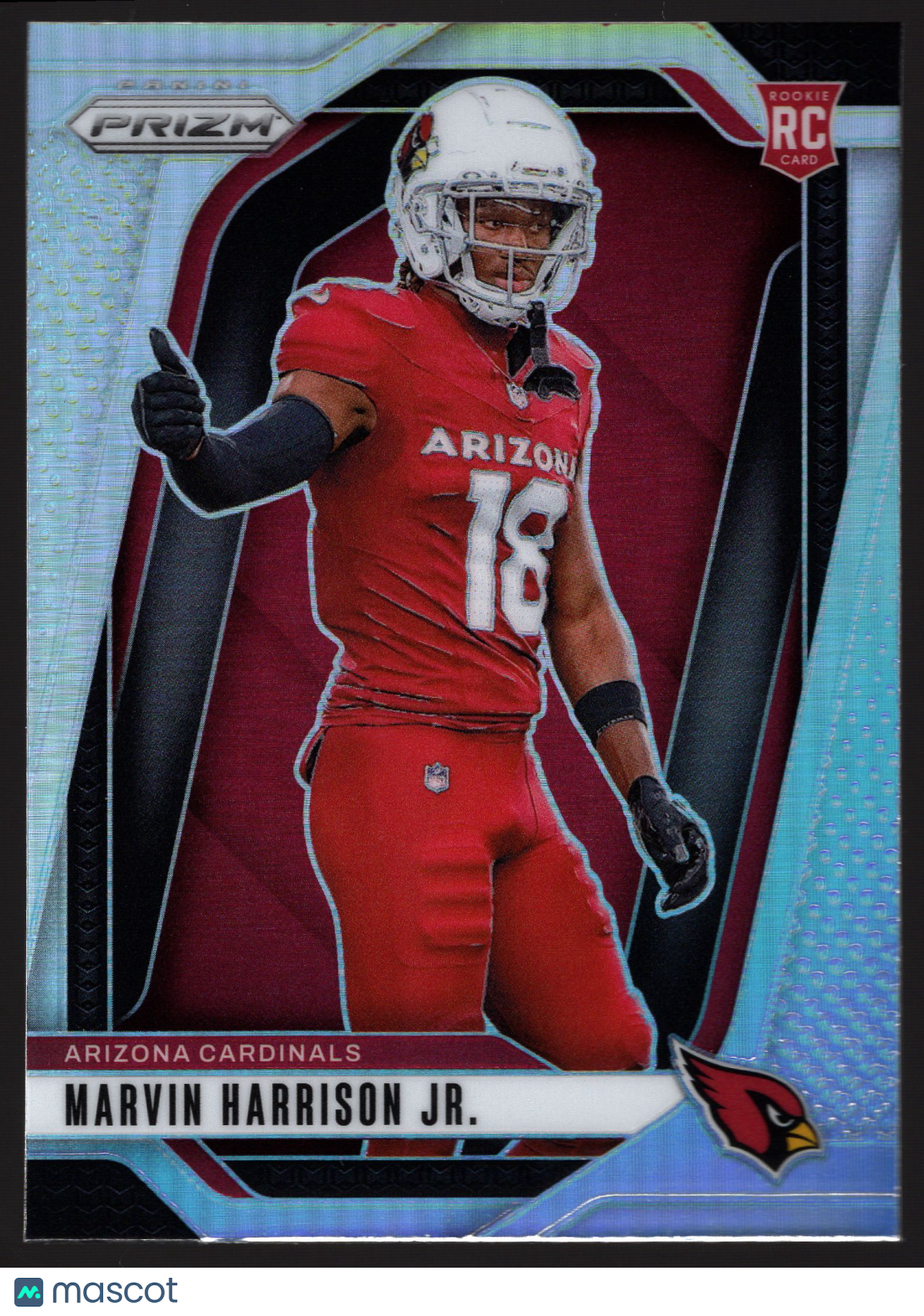 Marvin Harrison Jr. 2024 Panini Prizm Rookie Variations Silver Prizm #30