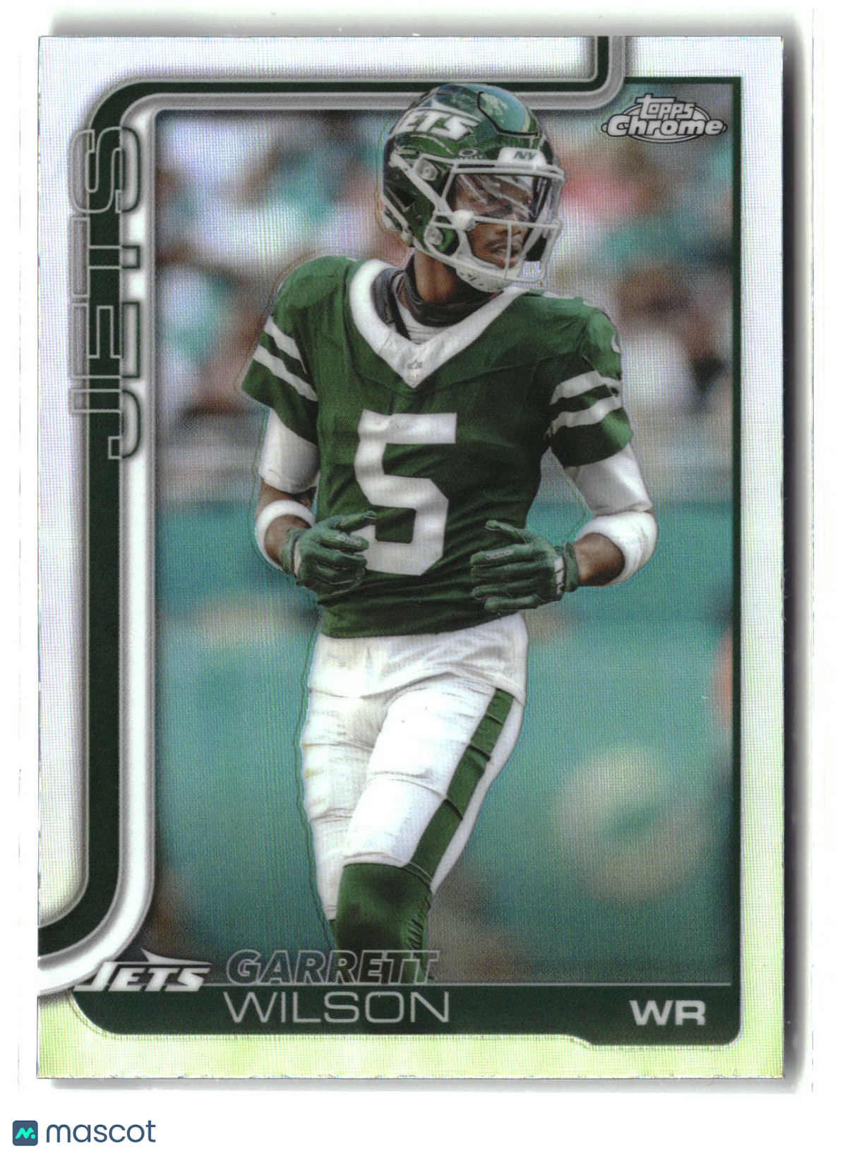 Garrett Wilson 2025 Topps Chrome Refractor #235