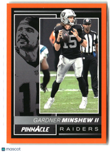 Gardner Minshew II 2024 Panini Encore Orange #103 #/99