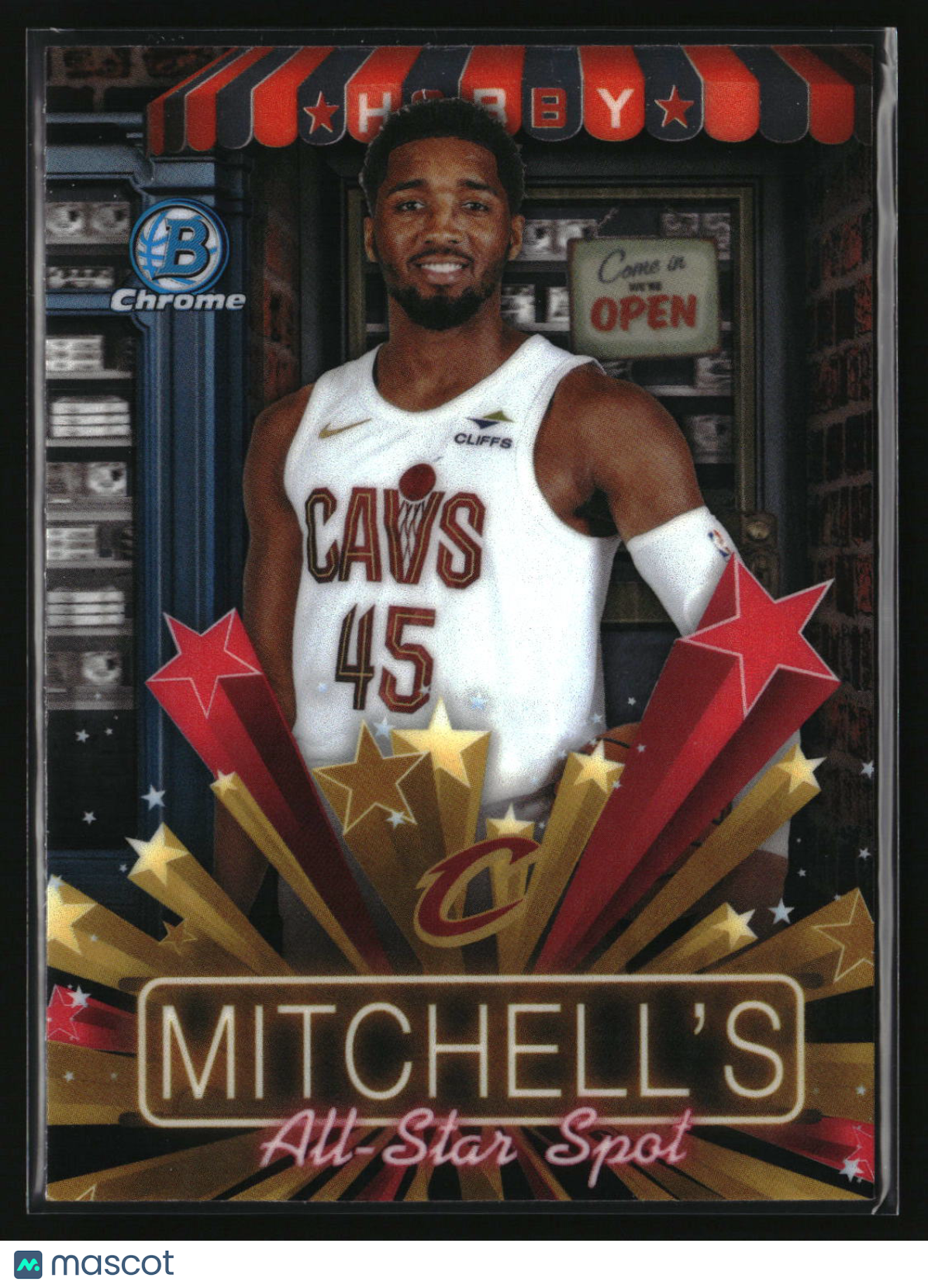 Donovan Mitchell 2025-26 Bowman Hobby Stars #HS-5