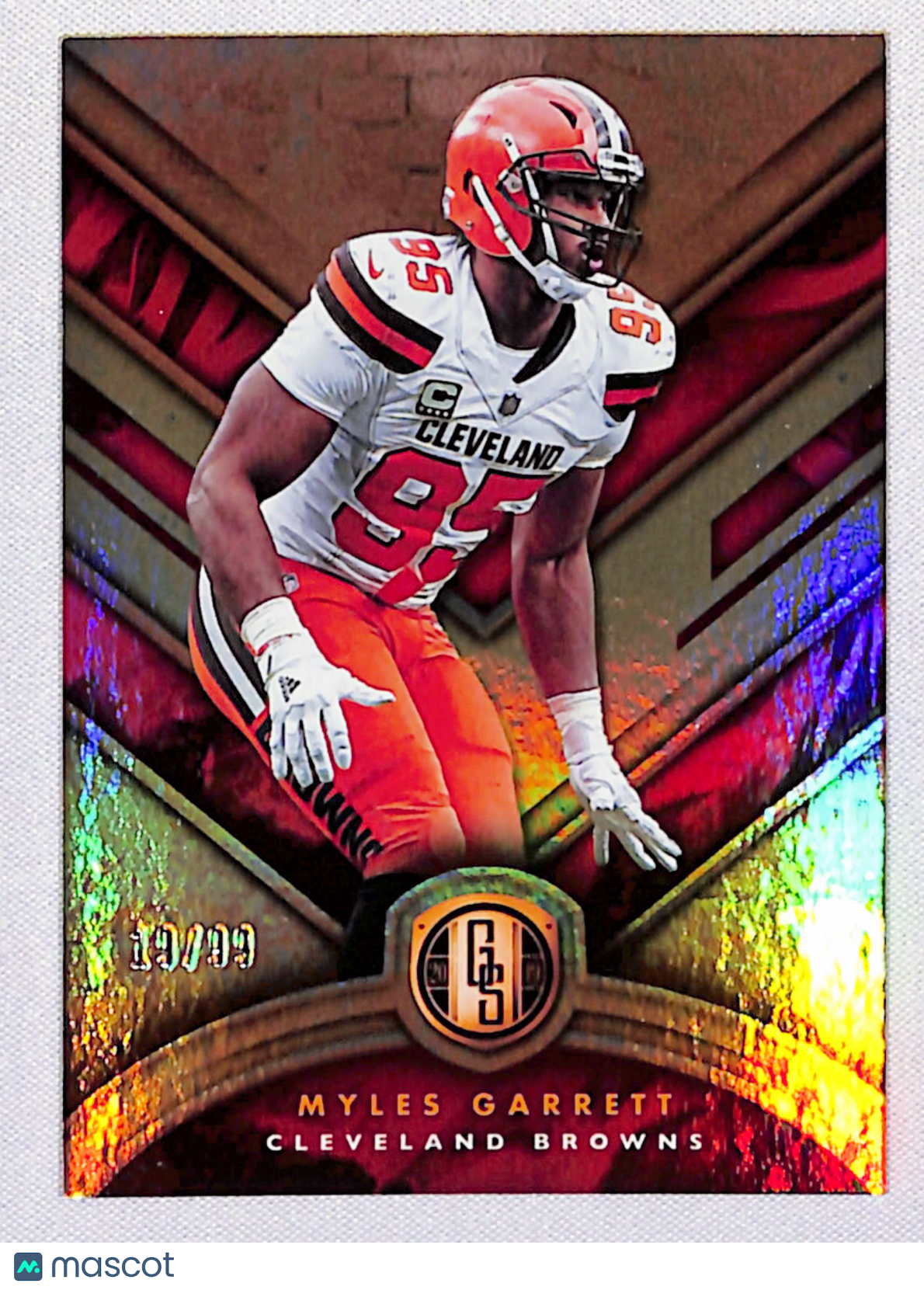 Myles Garrett 2019 Panini Gold Standard #76 #/99