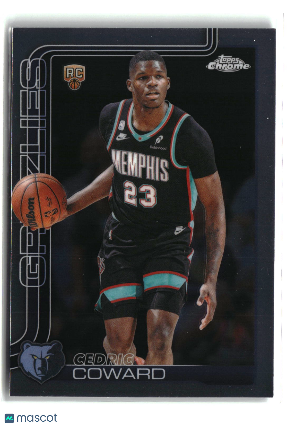 Cedric Coward 2025-26 Topps Chrome Update #161