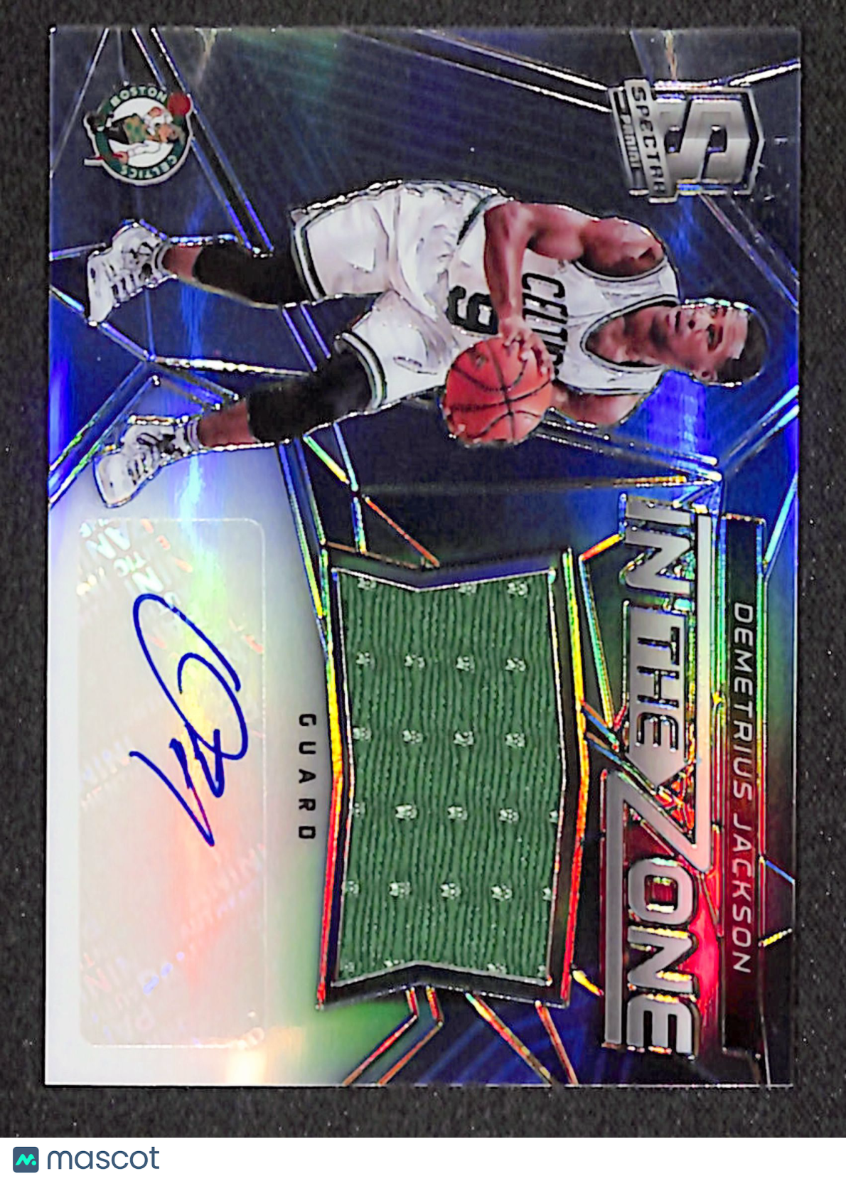 Demetrius Jackson 2016-17 Spectra In the Zone Autographed Memorabilia #18 #/149