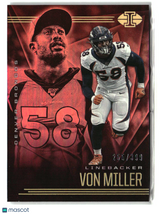 Von Miller 2020 Panini Illusions Trophy Collection Pink #100 #/399