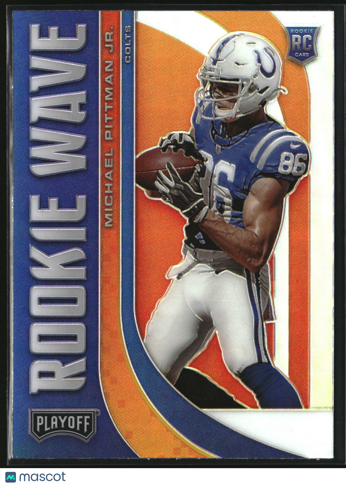 Michael Pittman Jr. 2020 Panini Playoff Rookie Wave Silver #RW-14