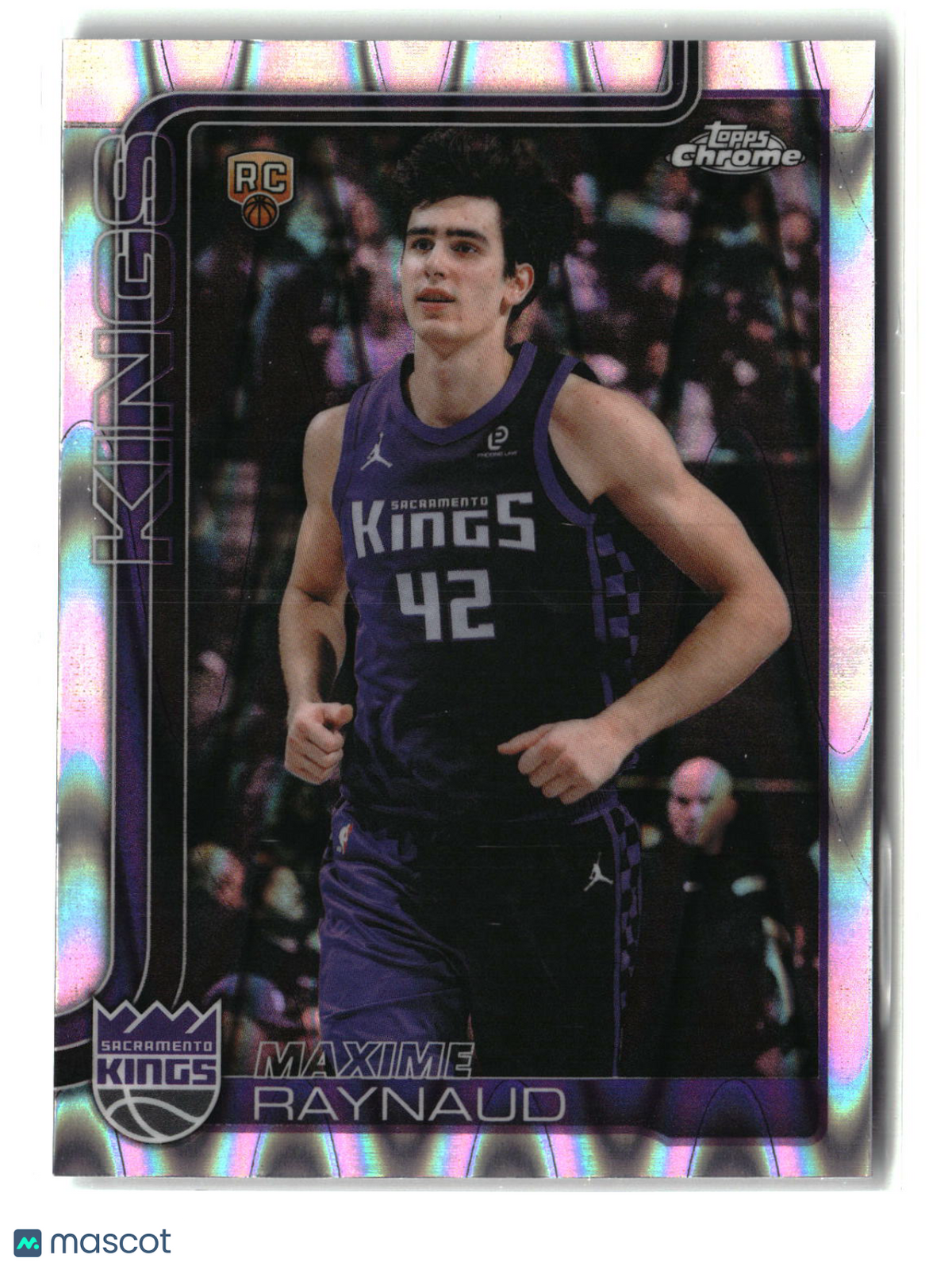 Maxime Raynaud 2025-26 Topps Chrome Update RayWave Refractor #193
