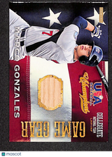 Marco Gonzales 2013 Panini USA Baseball Champions Game Gear Bats #6